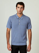 Load image into Gallery viewer, Enzo Striped Sweater Polo - Indie Indie Bang! Bang!