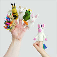 Load image into Gallery viewer, Winding Road Felt Finger Puppets - Indie Indie Bang! Bang!