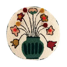 Load image into Gallery viewer, You Deserve Some Flowers with Tassels Hook Pillow - Indie Indie Bang! Bang!