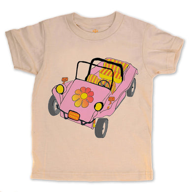 Flower Power - Natural Organic Tee - Indie Indie Bang! Bang!