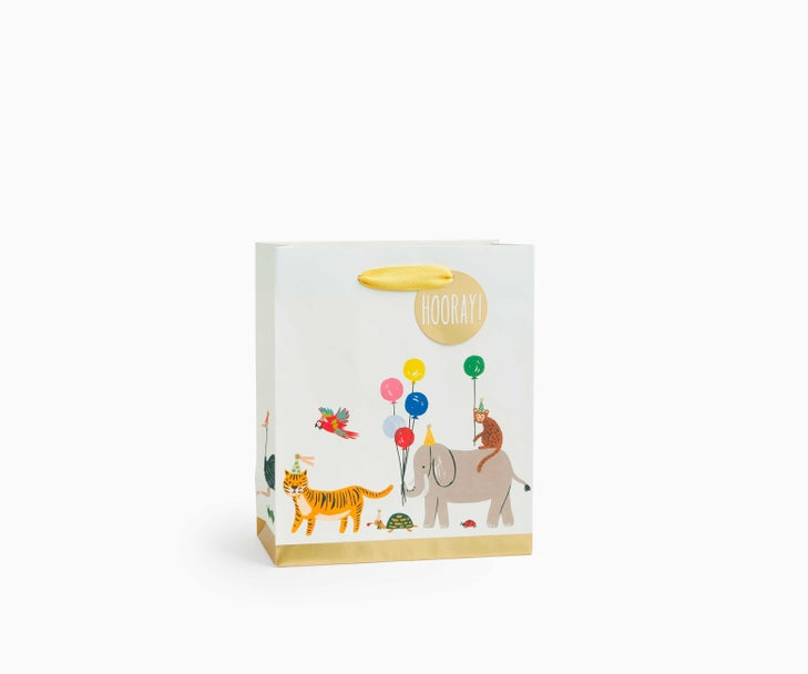 Party Animals Medium Gift Bag - Indie Indie Bang! Bang!