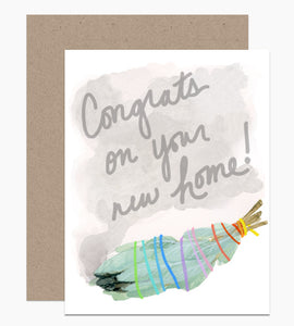 Congrats on Your New Home Card - Indie Indie Bang! Bang!
