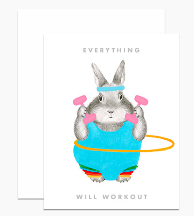 Everything Will Work Out Card - Indie Indie Bang! Bang!