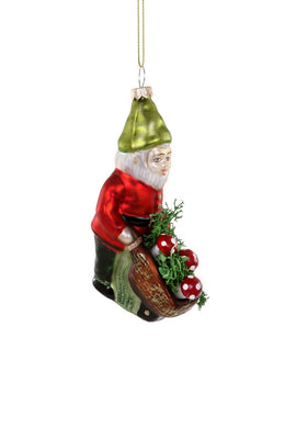 Gnome with Wheelbarrow Ornament - Indie Indie Bang! Bang!