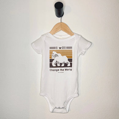 Change the world bodysuit | Endangered Wildlife Collection - Indie Indie Bang! Bang!