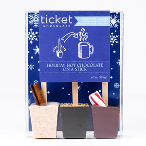 Holiday Hot Chocolate on a Stick - 3 Pack - Indie Indie Bang! Bang!