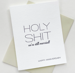 Anniversary - Holy Shit We're Still Married - Indie Indie Bang! Bang!