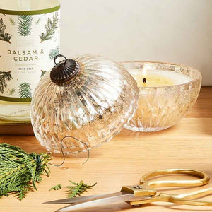 ILLUME Balsam & Cedar Ornament Candle