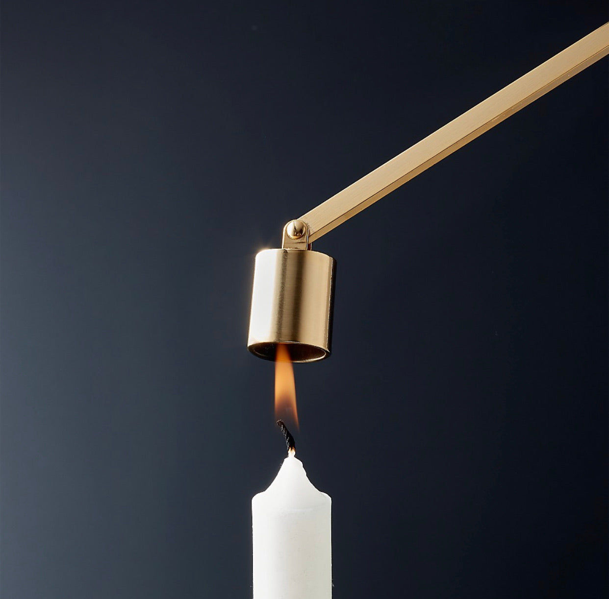 Brass Candle Snuffer