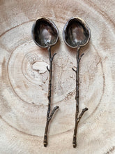 Load image into Gallery viewer, Michael Michaud - Antiqued Walnut Spoons (2 piece set) - Indie Indie Bang! Bang!