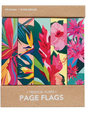 Tropical Flora Page Flag - Indie Indie Bang! Bang!