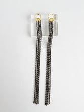 Load image into Gallery viewer, Black Chain Earrings - Indie Indie Bang! Bang!