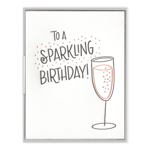 To A Sparking Birthday Card - Indie Indie Bang! Bang!