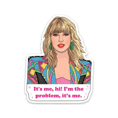 Taylor It's Me... Die Cut Sticker - Indie Indie Bang! Bang!
