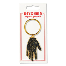 Load image into Gallery viewer, Palm Reading Hand Keychain - Indie Indie Bang! Bang!