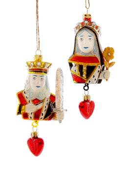 Cody Foster King and Queen of Hearts Ornaments - Indie Indie Bang! Bang!