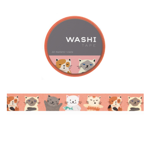 Washi Tape - Happy Cats - Indie Indie Bang! Bang!