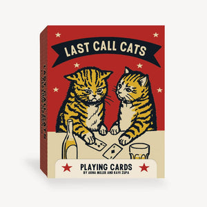 Last Call Cats Playing Cards - Indie Indie Bang! Bang!
