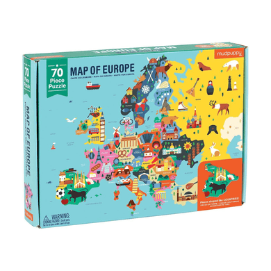 Map of Europe Geography Puzzle - Indie Indie Bang! Bang!