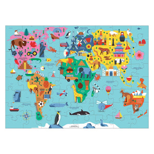 Map of the World Puzzle - Indie Indie Bang! Bang!