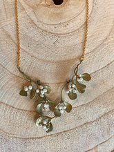 Load image into Gallery viewer, Michael Michaud Mistletoe 16&quot; Statement Necklace - Indie Indie Bang! Bang!