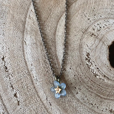 Michael Michaud Forget Me Not Single Flower Pendant - Indie Indie Bang! Bang!