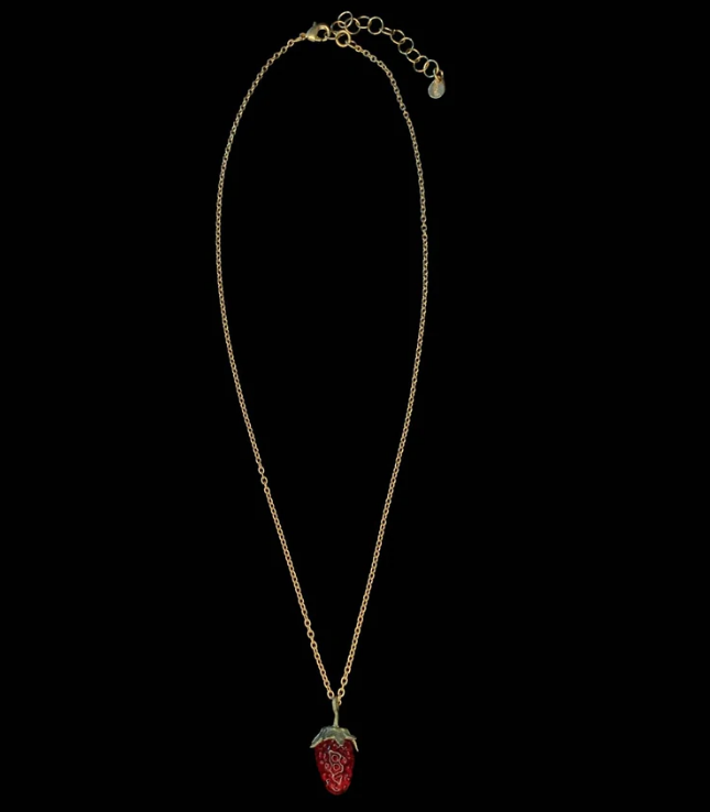 Michael Michaud Strawberry Pendant - Indie Indie Bang! Bang!