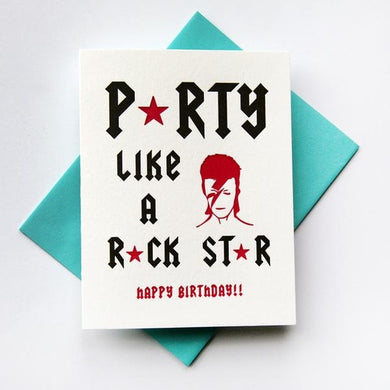 Birthday - Party Like a Rock Star - Indie Indie Bang! Bang!