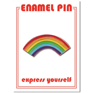 Rainbow Enamel Pin - Indie Indie Bang! Bang!