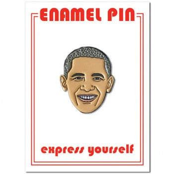 Barack Obama Enamel Pin - Indie Indie Bang! Bang!
