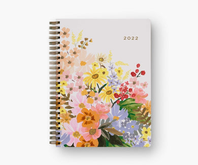 2022 Marguerite 12-Month Soft Cover Spiral Planner - Indie Indie Bang! Bang!