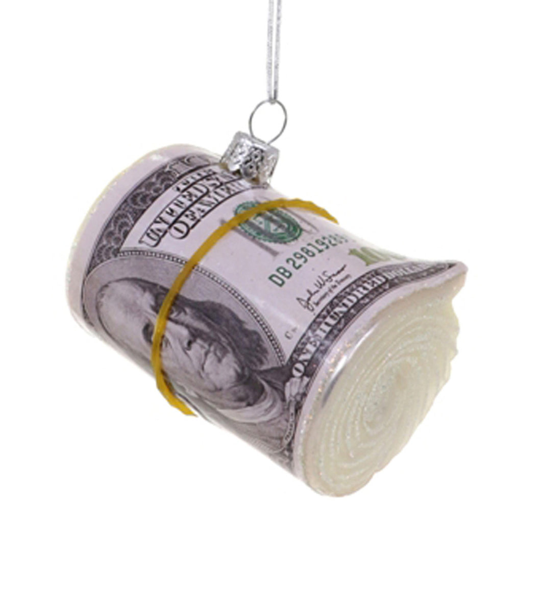 Roll of Cash Ornament - Indie Indie Bang! Bang!