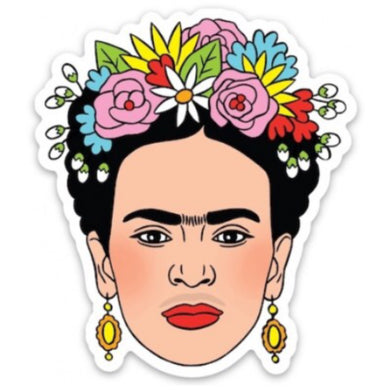 Frida Flower Crown Sticker!! - Indie Indie Bang! Bang!