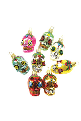 Dia De Los Muertos Skull Ornament - Indie Indie Bang! Bang!