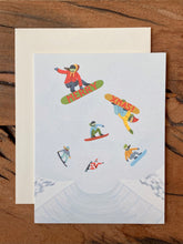 Load image into Gallery viewer, Snowboarders - Merry Xmas! - Indie Indie Bang! Bang!