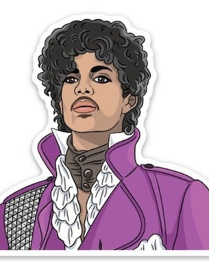 Prince Purple Reign Sticker! - Indie Indie Bang! Bang!