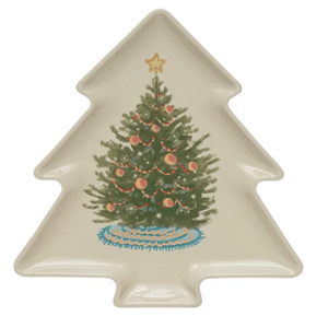 Stoneware Tree Shaped Plate - Indie Indie Bang! Bang!