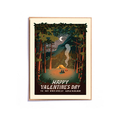 My Greatest Adventure Valentine's Day Card - Indie Indie Bang! Bang!