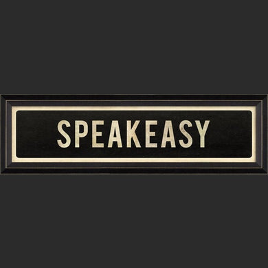 Speakeasy Sign Art - Indie Indie Bang! Bang!