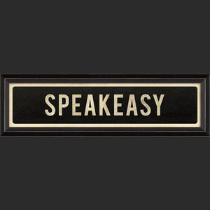 Speakeasy Sign Art - Indie Indie Bang! Bang!