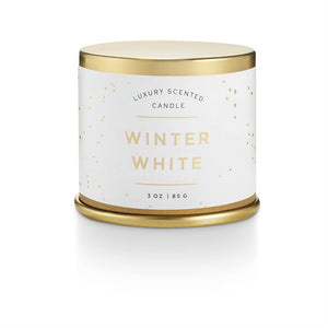 Winter White Candle Tin - Indie Indie Bang! Bang!