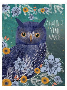 Wise Owl Birthday Card - Indie Indie Bang! Bang!