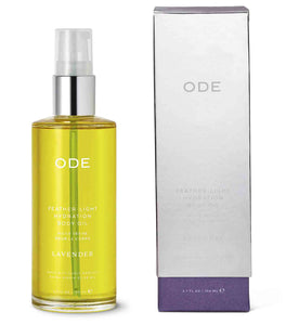 Ode Lavender Feather-Light Hydration Body Oil 3.7 fl oz - Indie Indie Bang! Bang!