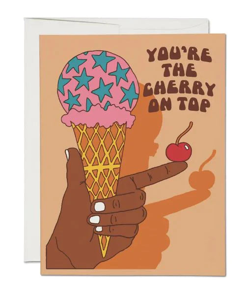 You're the Cherry on Top Card - Indie Indie Bang! Bang!